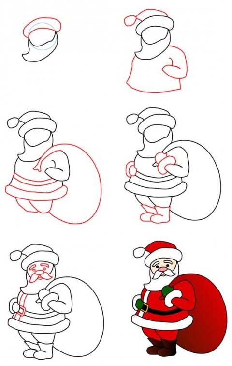 Что нарисовать на новый год 2018 год Что нарисовать на новый год 2018 год