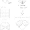Оригами из туалетной бумаги Веер (часть2)