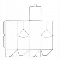 Коробка подарочная 16 схема