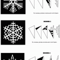 Снежинки из бумаги: схема 2