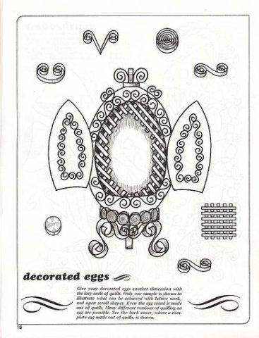 Декорирование яйца