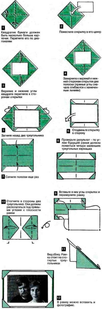 Рамочка для открытки