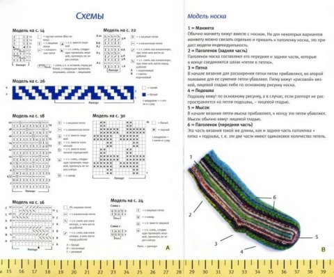 Вяжем носки стр.33