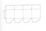 Коробка подарочная 1 схема